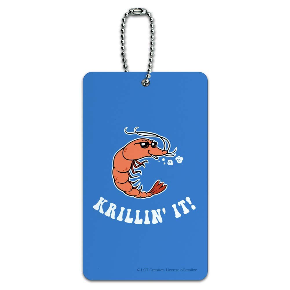 Krillin' It Funny Dragon Ball Z Luggage Tag - Humorous Anime Suitcase ID Card for Carry-On Bags - Perfect for Travel, Cosplay & Anime Conventions