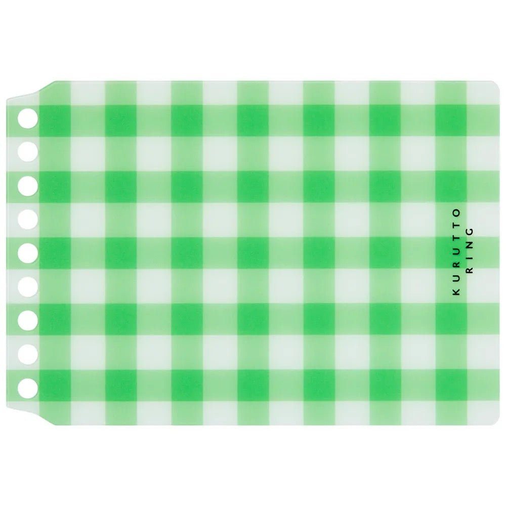 Kurutto Ring Mini Binder Cover - Maruman Refillable Notebook for School, Office & Journaling - Compact & Durable A5 Organizer for Students & Professionals
