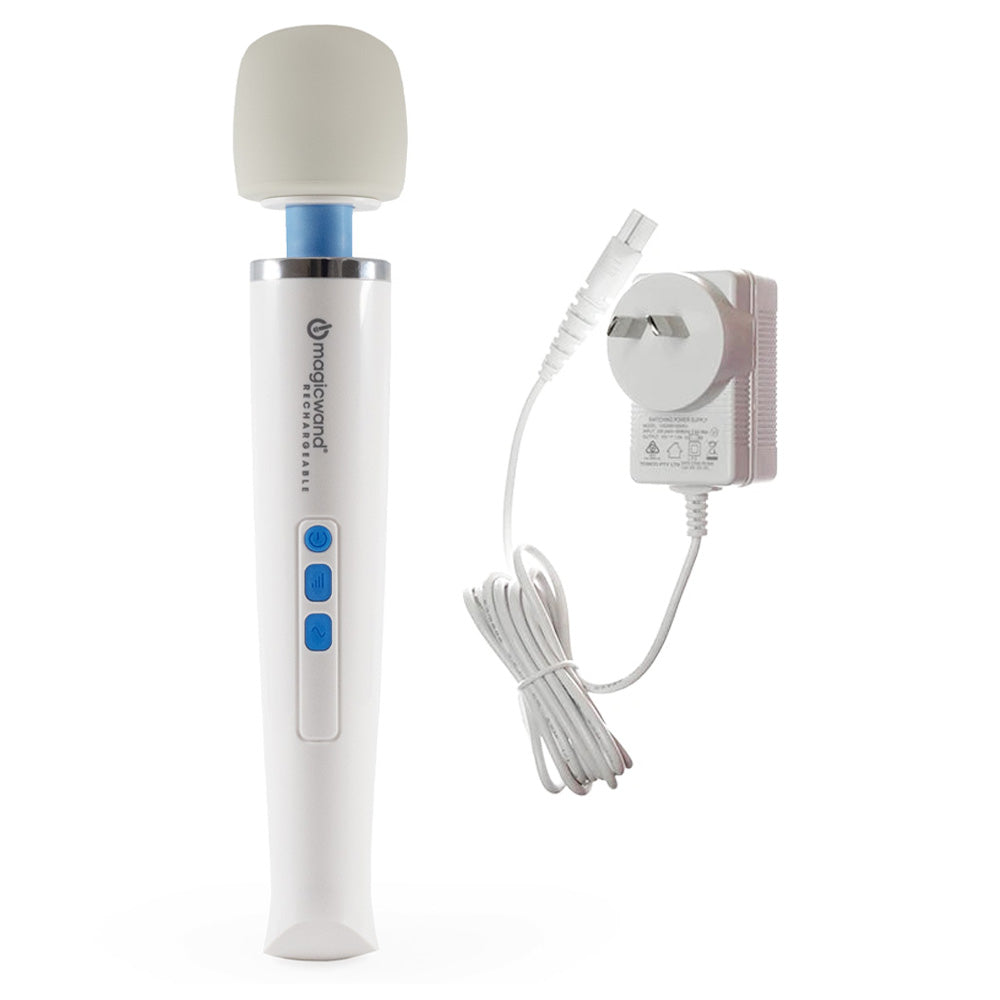 Hitachi Magic Wand Rechargeable Cordless Vibrating Massager - Powerful Personal Massager for Muscle Relaxation & Stress Relief - Perfect for Home Spa, Couples, and Self-Care