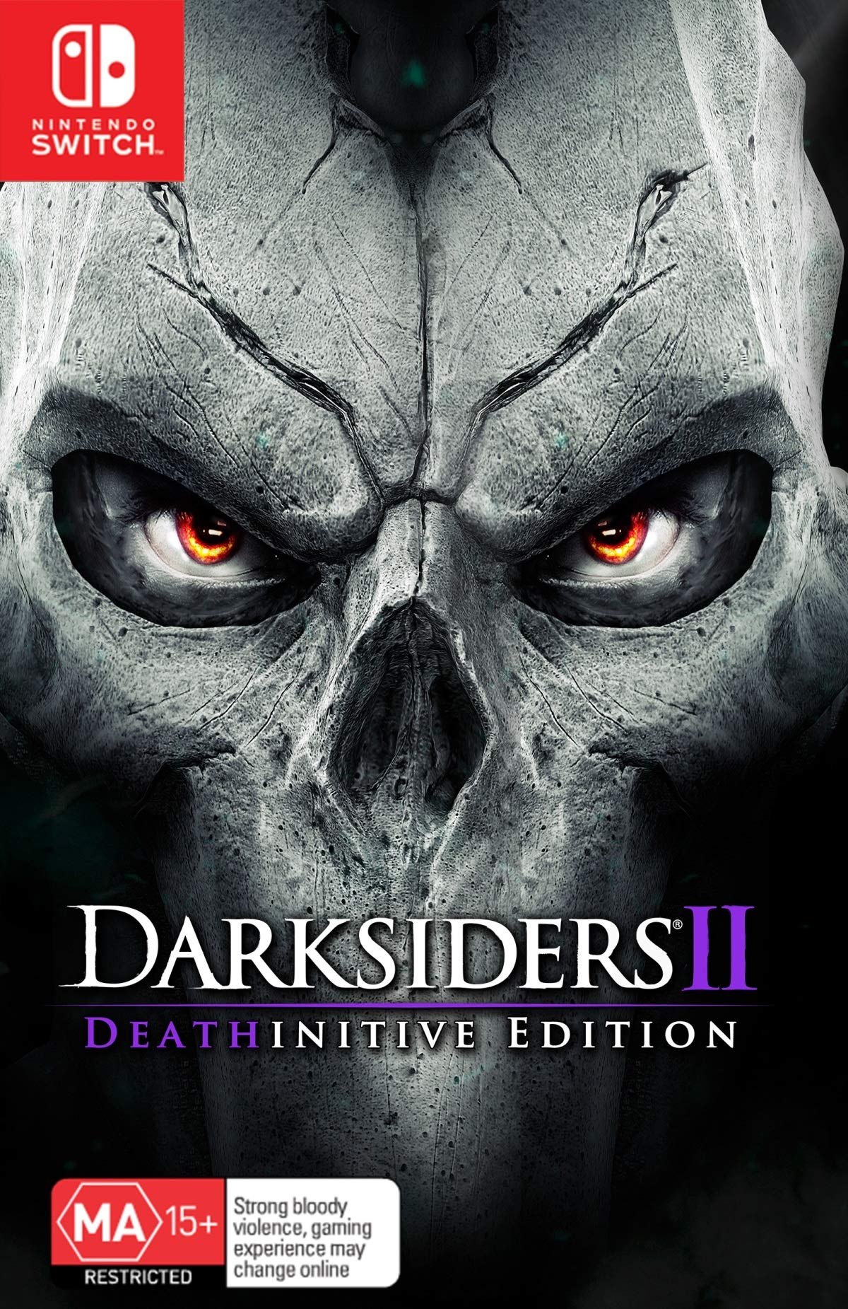 Darksiders 2 Deathinitive Edition - Action RPG Game for Nintendo Switch | Post-Apocalyptic Adventure | Perfect for Home Gaming & Travel Play
