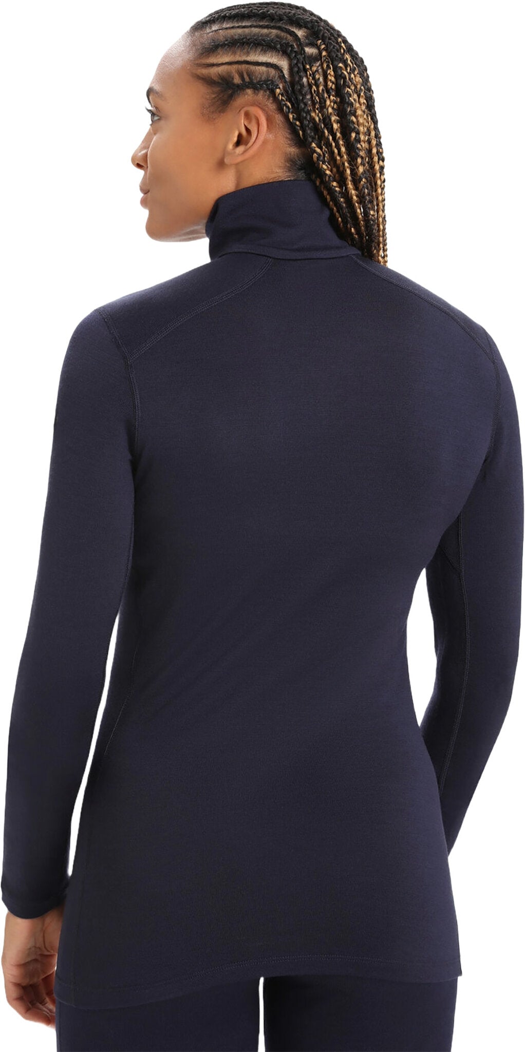 260 Tech Women's LS Half Zip Base Layer - Long Sleeve Thermal Shirt for Cold Weather Running, Hiking & Outdoor Activities