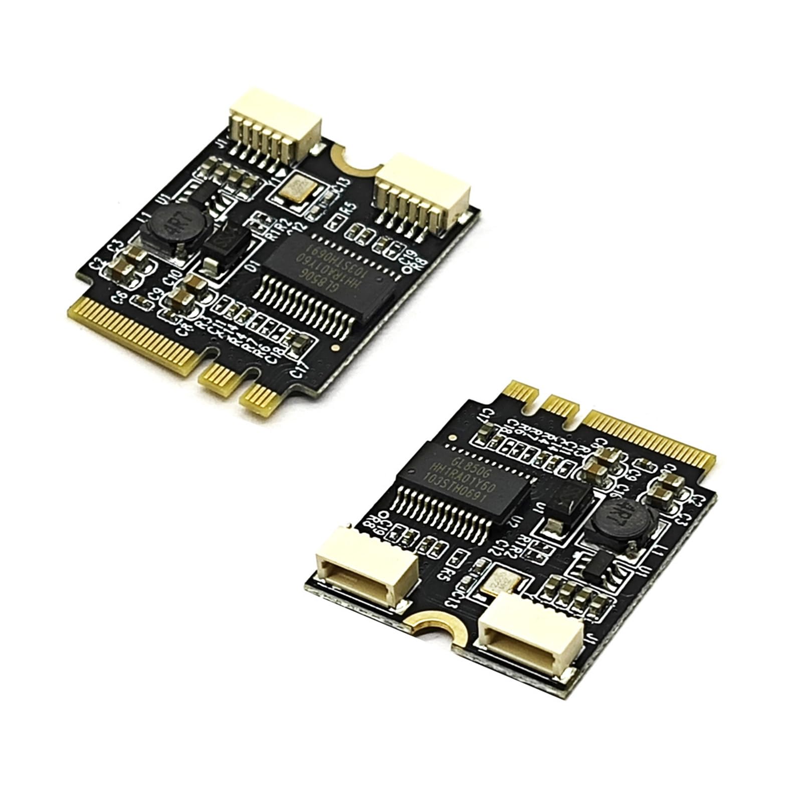 WiFi Key A to USB Adapter Card - USB 2.0 Expansion Card for Laptop Motherboard - Dual Port USB Converter for PC & Laptop - Perfect for Home Office, Gaming & Workstation Setups