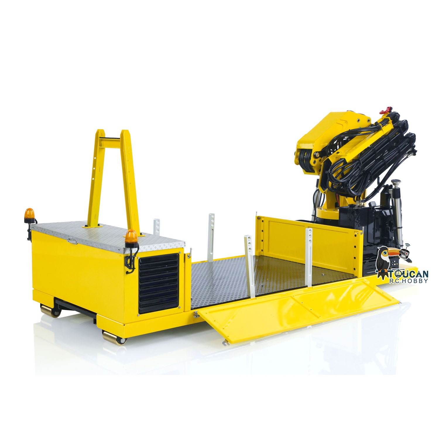 LESU 1/14 Scale RC Hydraulic Dump Truck with Metal Cargo Box & 7CH Valve Pump - DIY Remote Control Tipper Model Car for Construction Site Play & Collectors