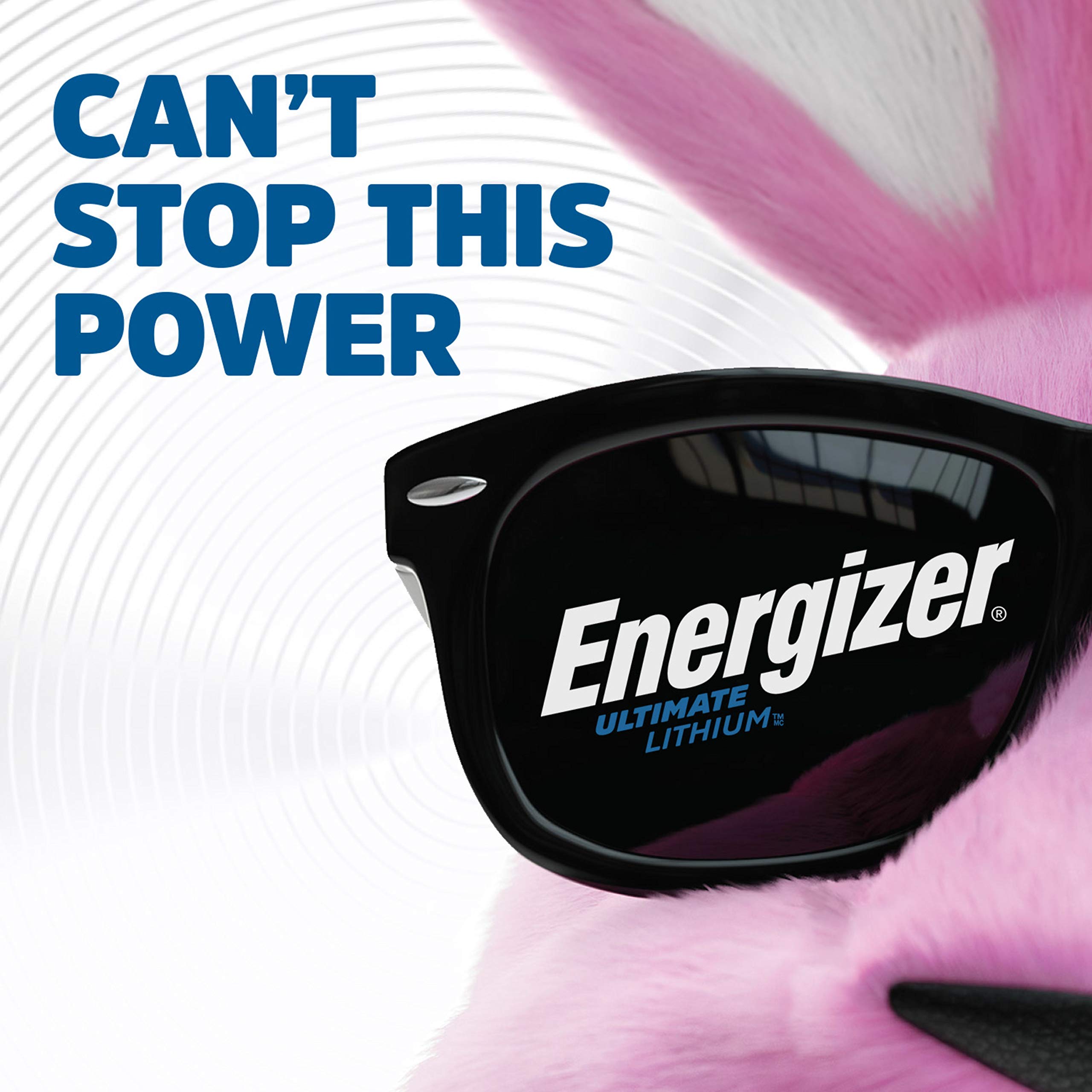 Energizer Ultimate Lithium AA Batteries (4-Pack) - World's Longest Lasting Battery for High-Tech Devices - Perfect for Digital Cameras, Gaming Controllers & Emergency Flashlights - Black (EVEL91BP4)
