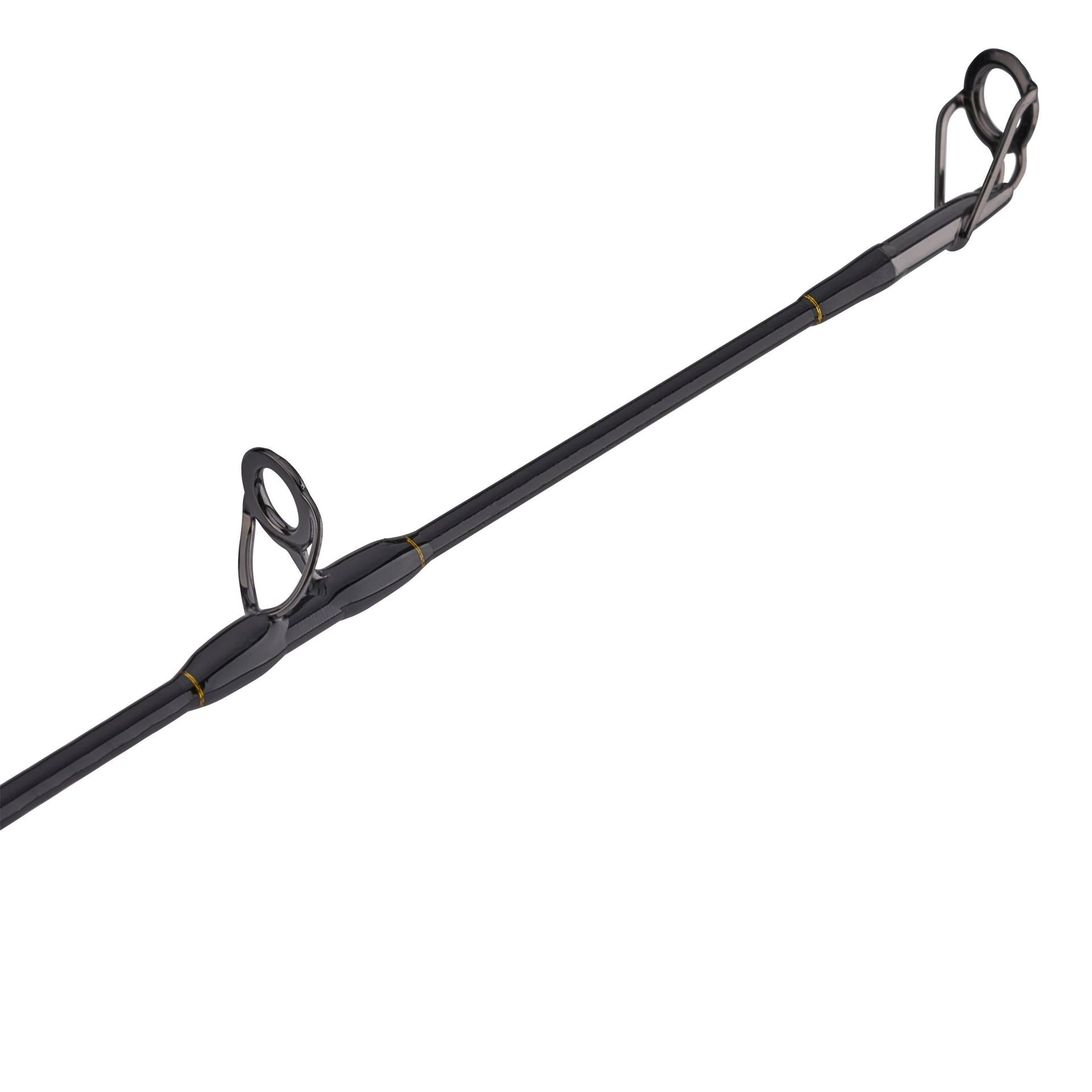 Squall® II Lever Drag Conventional Fishing Rod and Reel Combo - Saltwater & Freshwater Fishing Gear for Offshore, Inshore, and Boat Angling