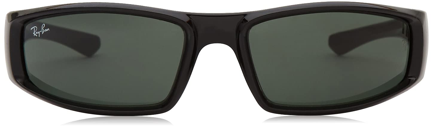 Ray-Ban RB4335 Classic Rectangular Sunglasses for Men & Women - UV Protection, Polarized Lenses - Perfect for Driving, Beach & Outdoor Activities