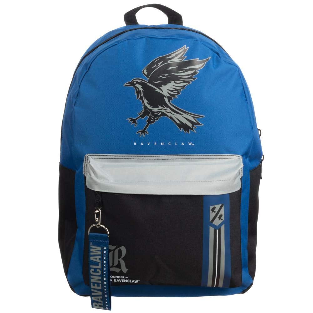 Harry Potter Ravenclaw Hogwarts House Backpack for School, Travel & Cosplay - Official Licensed Wizarding World Merchandise