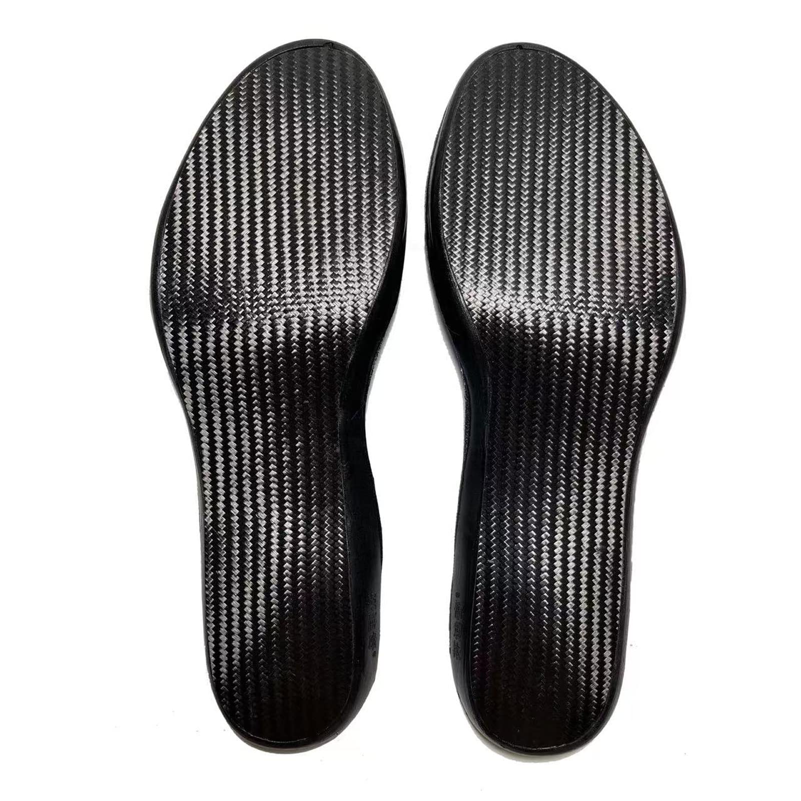 Carbon Fiber Football Insoles for Men & Women - High Performance Sports Insoles with Energy Transfer & Shock Absorption for Basketball, Volleyball, Rugby, Baseball, Tennis, Badminton (Size: Men's 7.5/Women's 8.5) - Perfect for Athletes & Active Lifestyles
