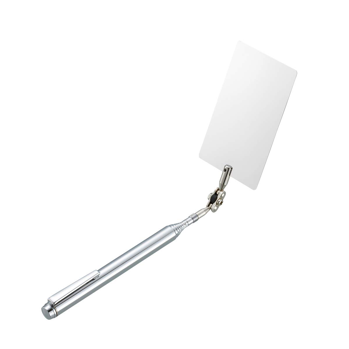 Hozan Z-355 Unbreakable Stainless Steel Inspection Mirror - Dentist Tool, Automotive Repair & Home Maintenance - Perfect for Hard-to-See Areas