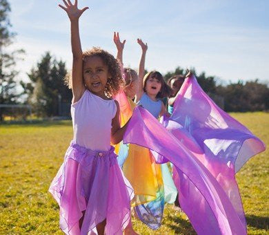 Sarah's Silks Giant Enchanted Play Silk - Extra Large Size for Kids | Perfect for Dress-Up, Dancing, and Imaginative Play