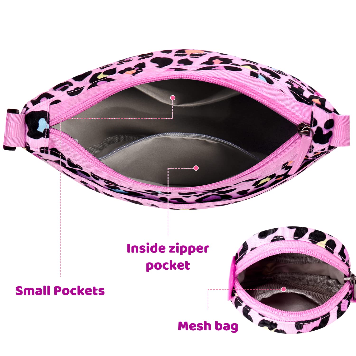 Choco Mocha Crossbody Purse for Girls - Stylish Kids Shoulder Bag with Adjustable Strap, Perfect for School, Travel & Everyday Use