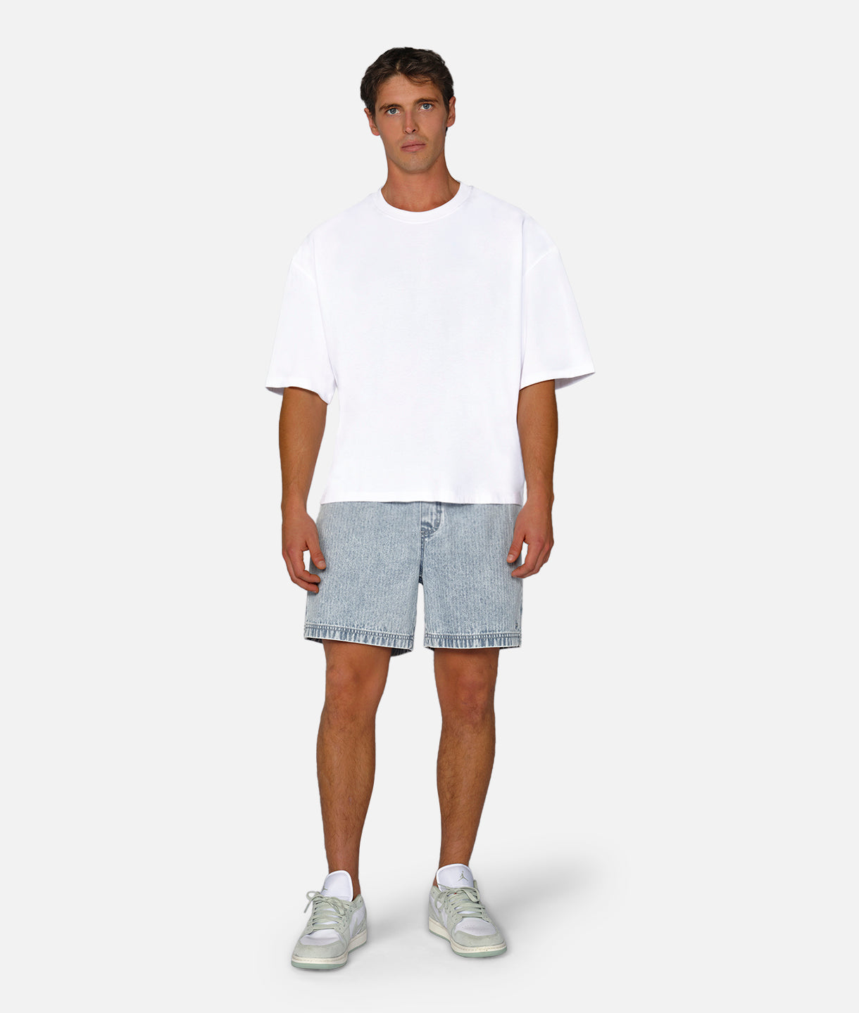 The Arnie Tee - Premium White Cotton T-Shirt for Men | Comfortable Casual Wear for Gym, Workout & Everyday Outfits