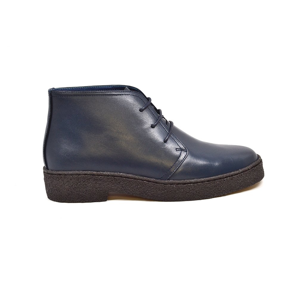 Original Playboy High Top Leather Shoes for Men - British Collection - Stylish & Comfortable Sneakers for Casual Wear, Street Fashion & Night Out