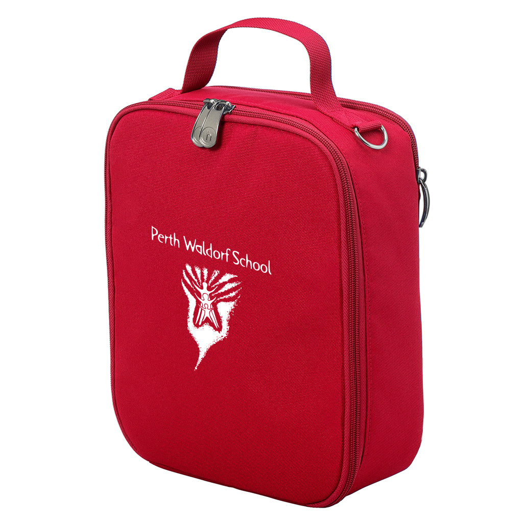 Perth Waldorf Primary Large Insulated Lunch Bags for Kids - Reusable Eco-Friendly School Lunch Box Carrier for Boys & Girls - Perfect for School, Picnics, and Outdoor Activities
