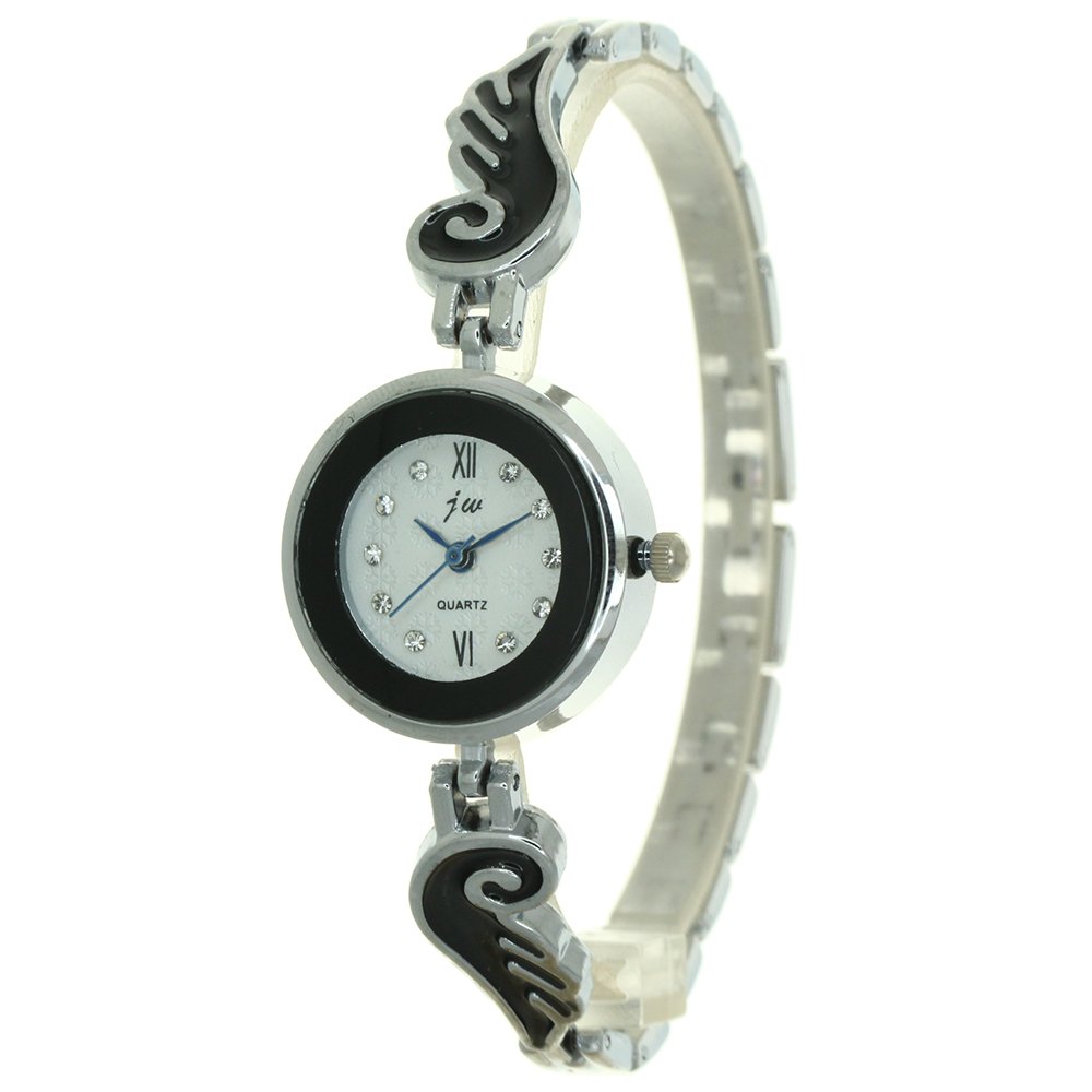 Stylish Women's Crystal Cartoon Analog Quartz Watch - Luxury Fashion Bracelet Bangle for Casual & Business Wear - Perfect Gift for Girls & Women - Ideal for Office, Parties, and Daily Use