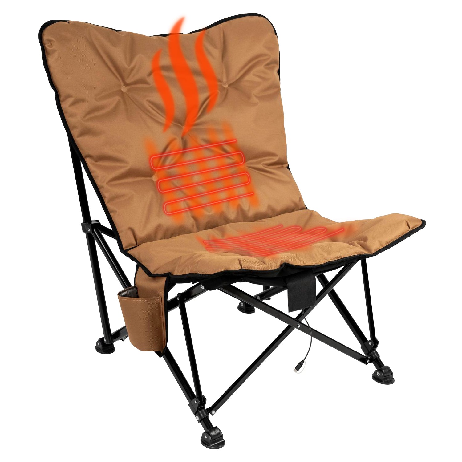 Aurora Heated Massage Chair with Bluetooth - Perfect for Home, Office & Relaxation - Warm & Comfortable for Winter Use