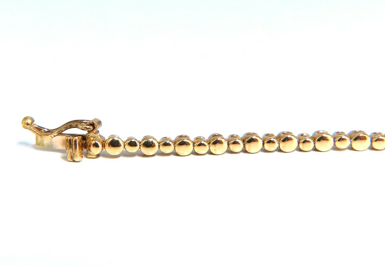 3.34ct Natural Aquamarine Diamond Tennis Bracelet in 14K Gold - Vivid Prime Aqua Blue Gemstone Jewelry for Women, Perfect for Weddings, Parties & Special Occasions