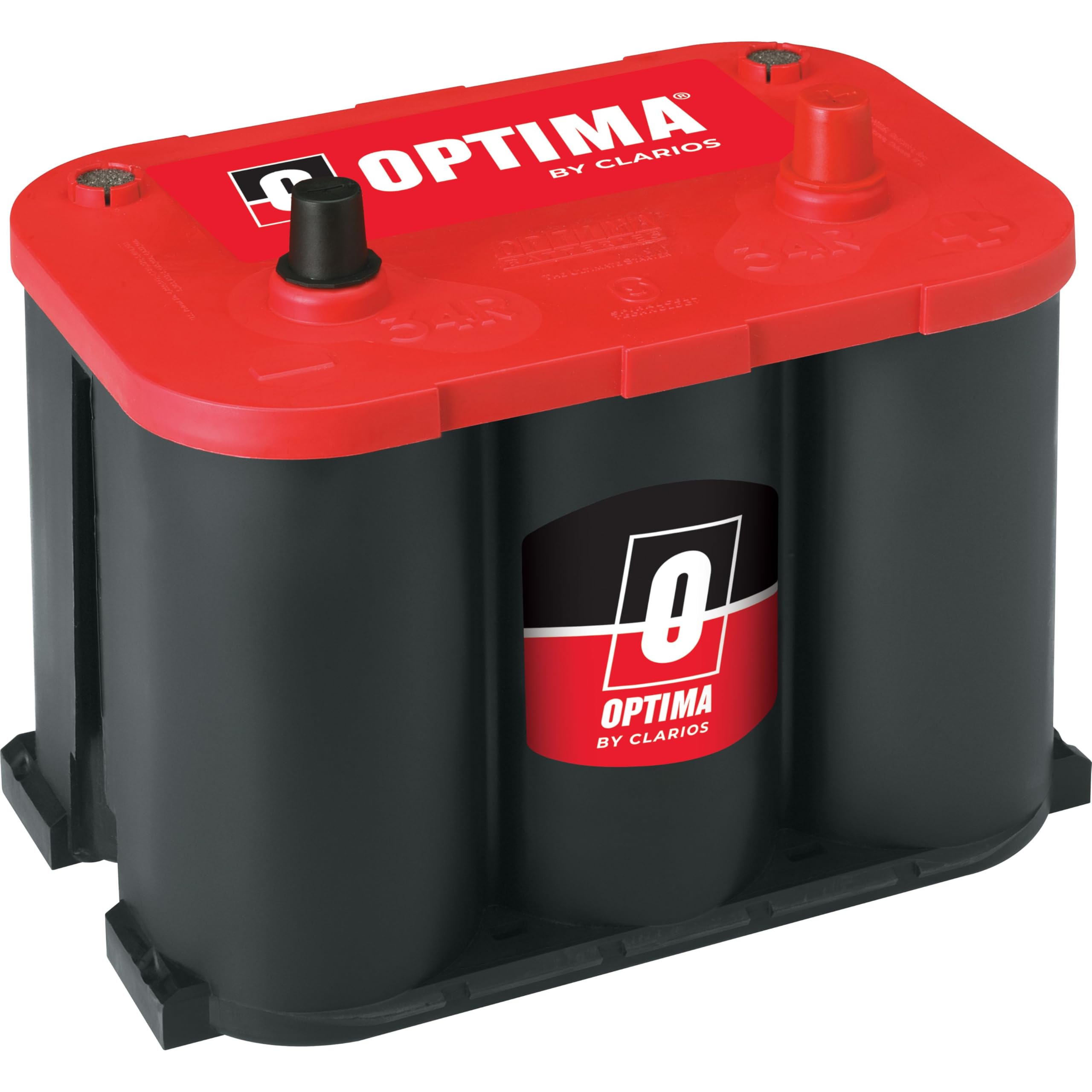OPTIMA Batteries 34R RedTop High Performance AGM Battery - 800 CCA, SAE Terminal, Maintenance Free for Cars, Trucks & SUVs | Perfect for Off-Roading, Daily Commuting & Extreme Weather Conditions
