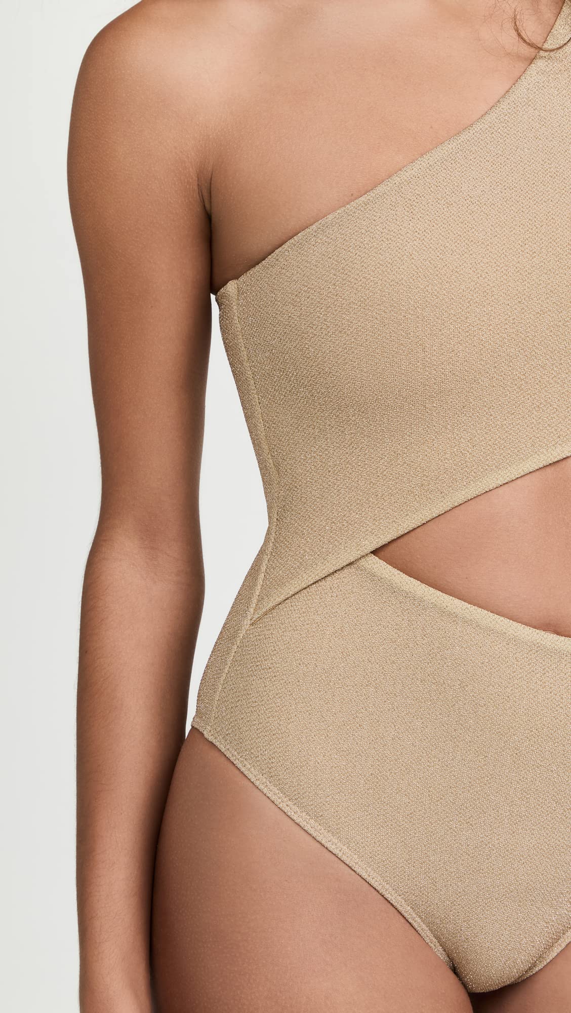 Beach Riot Celine One Piece Swimsuit - Gold XS | High Waisted Bathing Suit for Women | Perfect for Pool, Beach & Vacation