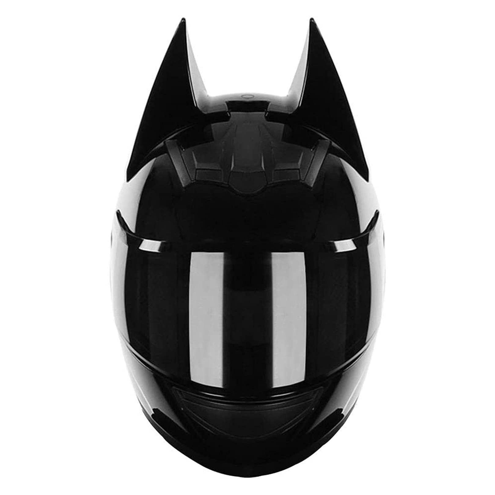 DOT/ECE Approved Batman Full Face Motorcycle Helmet for Men & Women - Cool Racing Motocross Design for Electric Bikes (Perfect for Street Riding, Commuting & Adventure Tours)