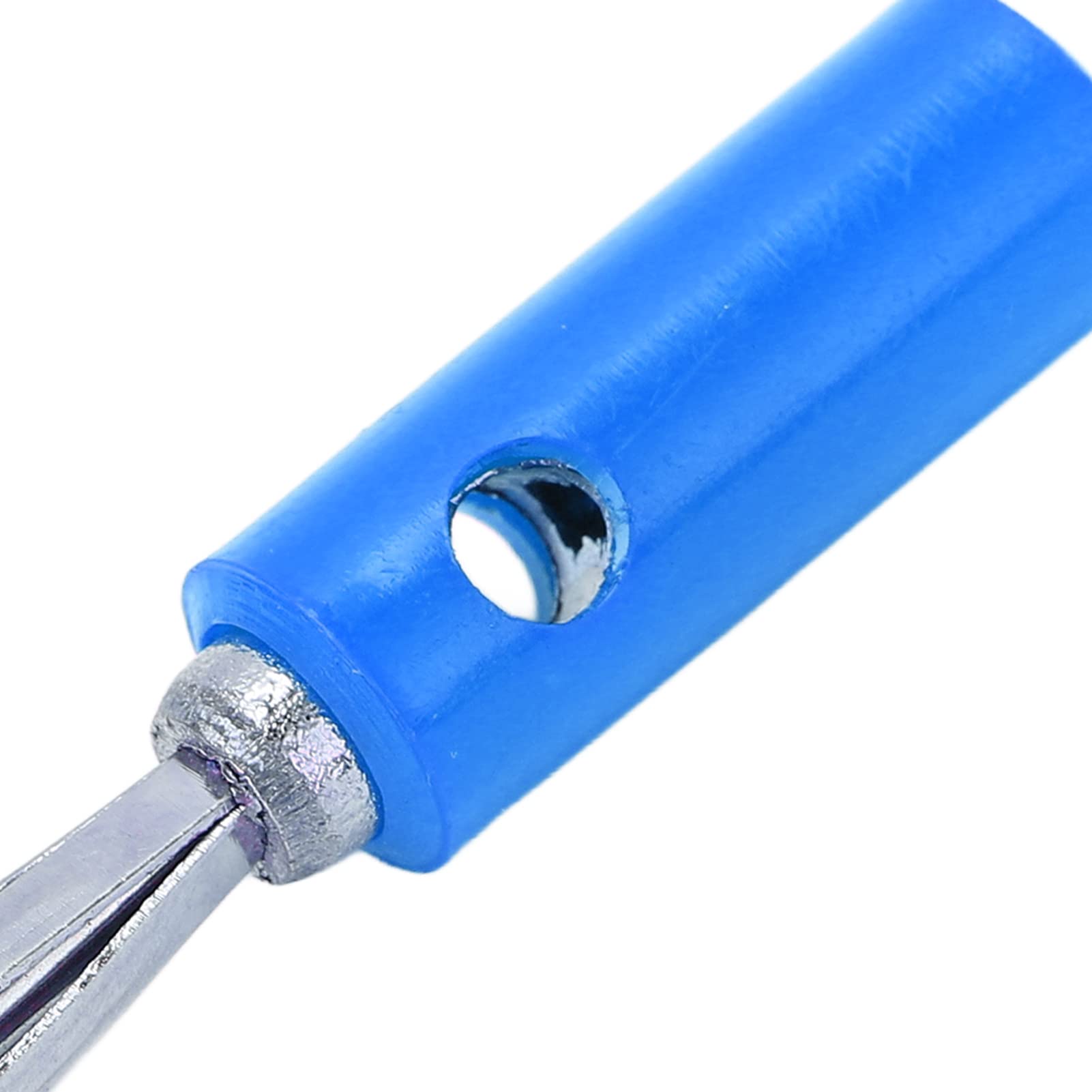 4mm Banana Plug Connector - JT002 Stable Solder Wiring for Industrial & Electronic Equipment (Blue) | Perfect for Audio Systems, Test Leads & Power Connections