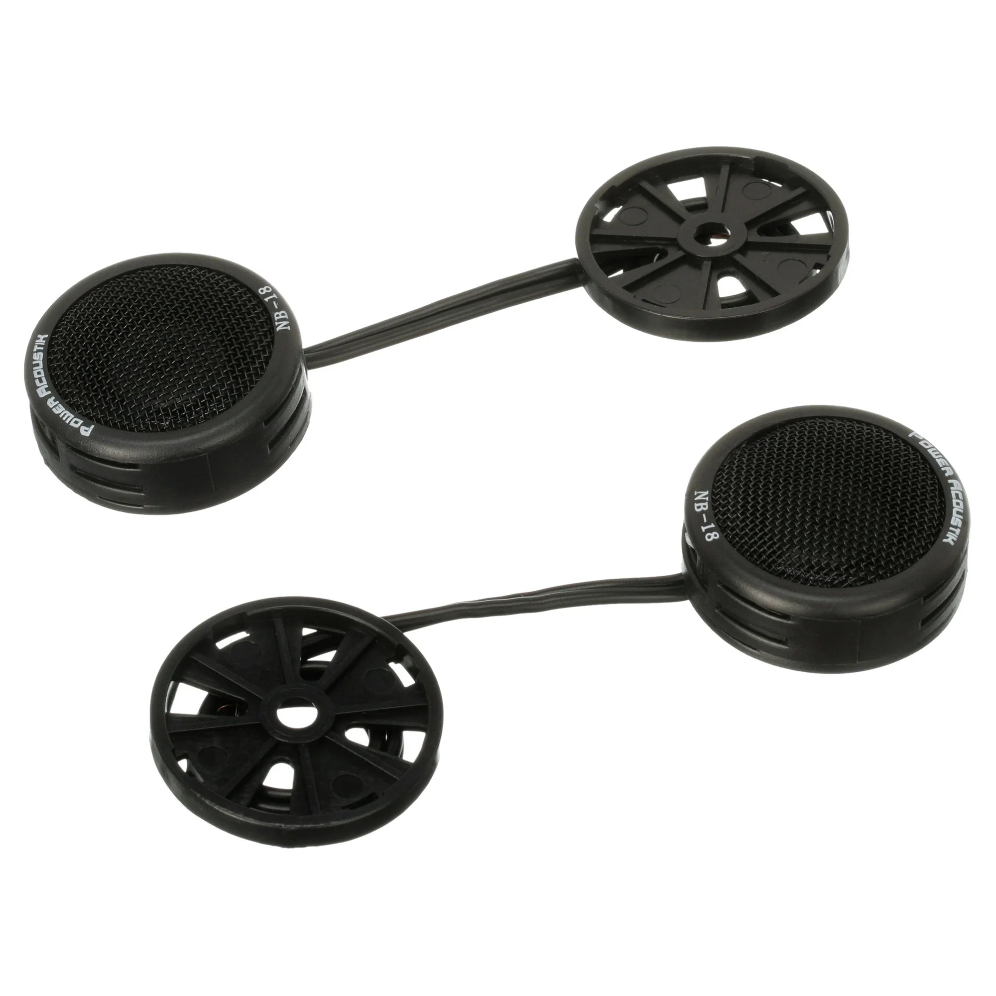 NB 18 | 200 Watt Max Super Tweeter for Car Audio System, Niobium Micro Dome, Polypropylene Diaphragm (Pair) - Perfect for Car Stereo Upgrades & High-End Sound Systems