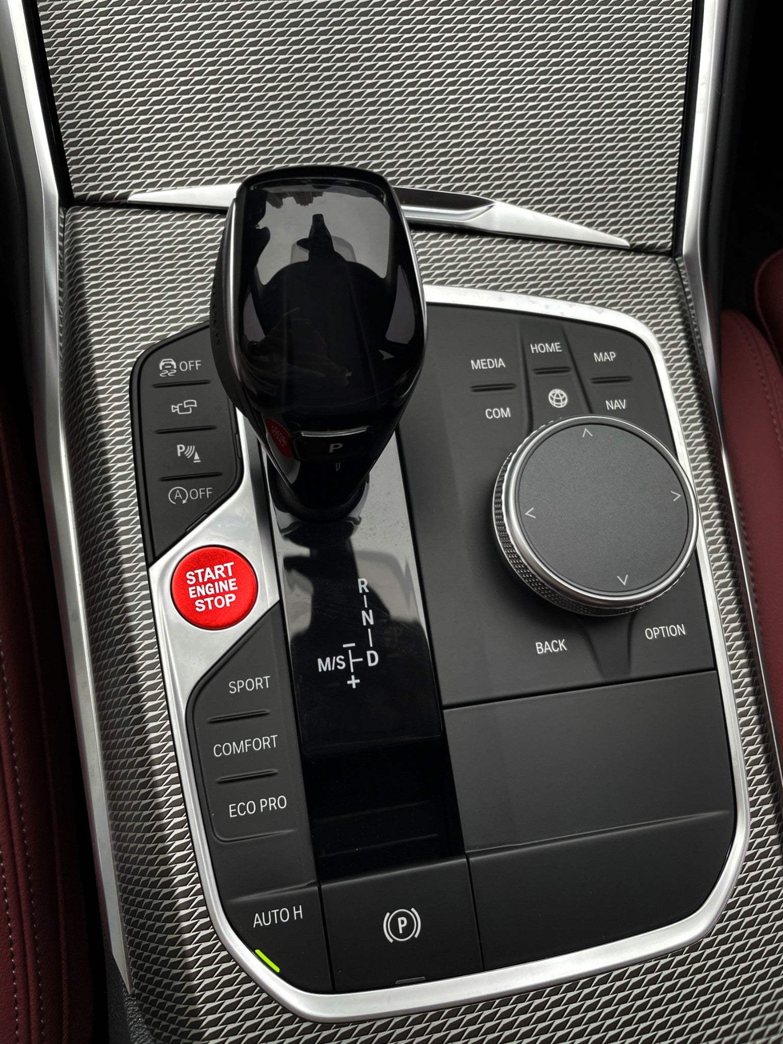 BMW G20 3 Series & G15 8 Series Engine Start/Stop Button Cover - Premium Push Start Protection for Enhanced Interior Style (Perfect for Daily Commute & Car Enthusiasts)