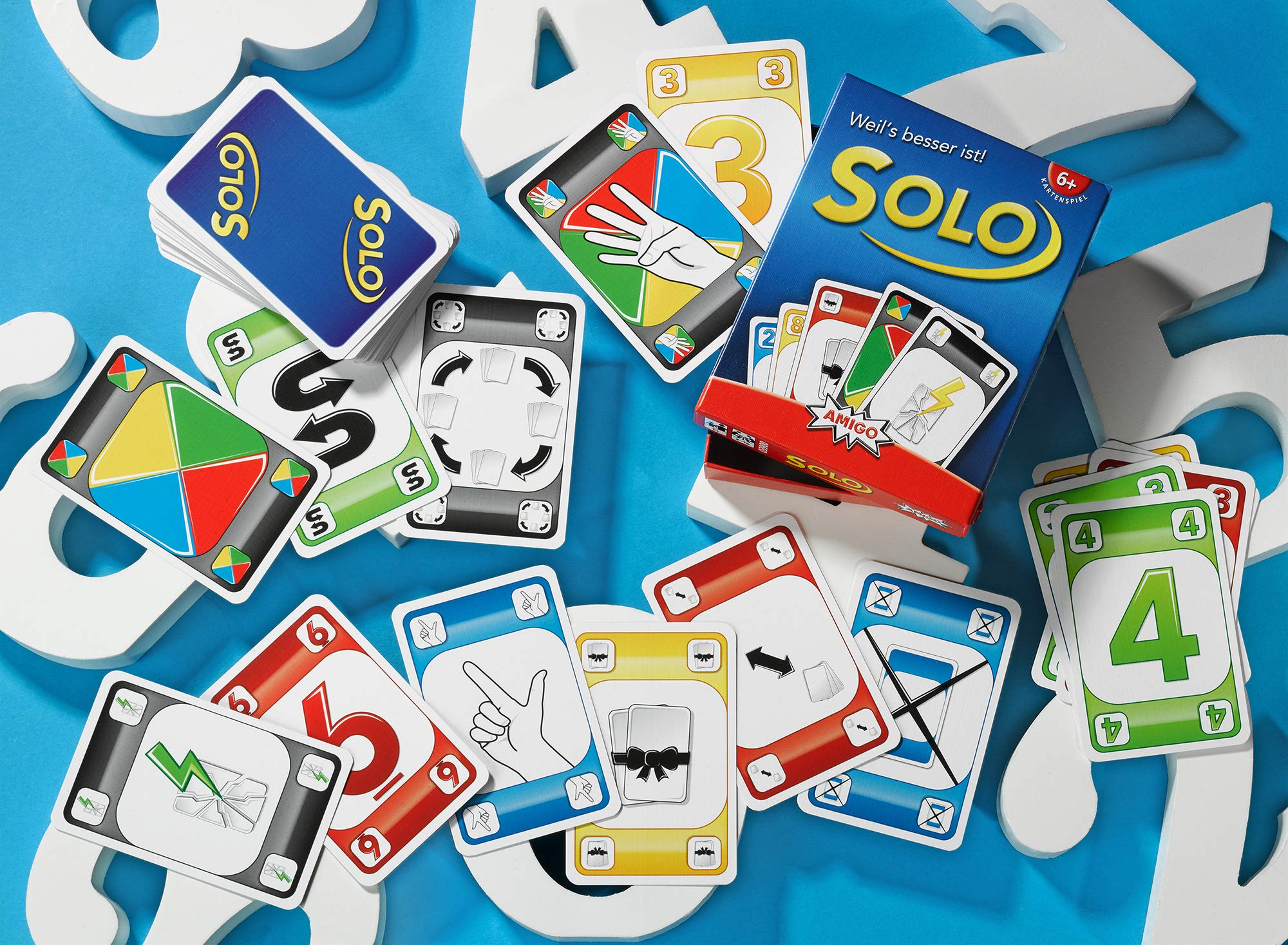 Solo Card Game: The World's Most Popular Card Game for 2-10 Players Ages 6+ | Perfect for Family Game Nights, Parties & Travel Entertainment