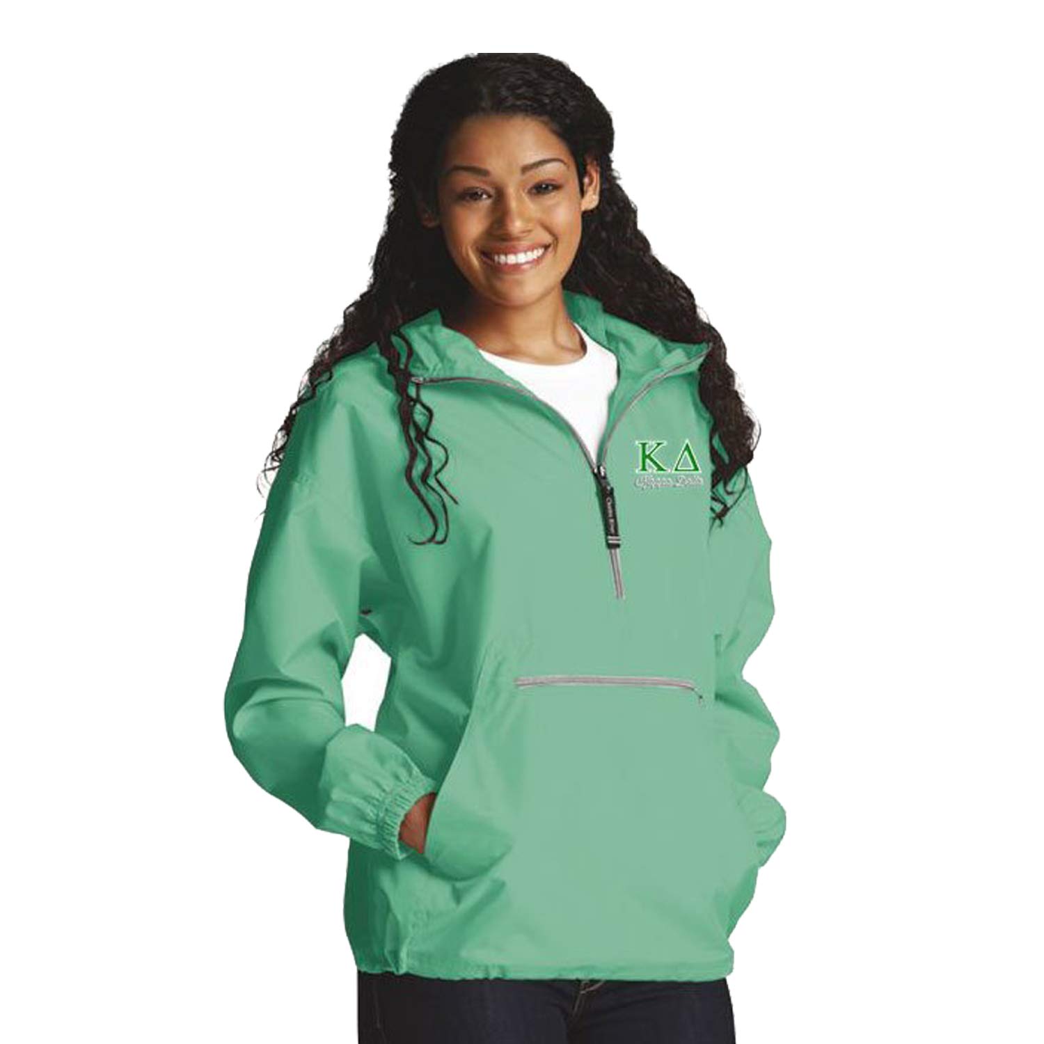 Kappa Delta Pack-N-Go Pullover - Lightweight Hooded Sweatshirt for Women | Perfect for Travel, College, and Outdoor Activities