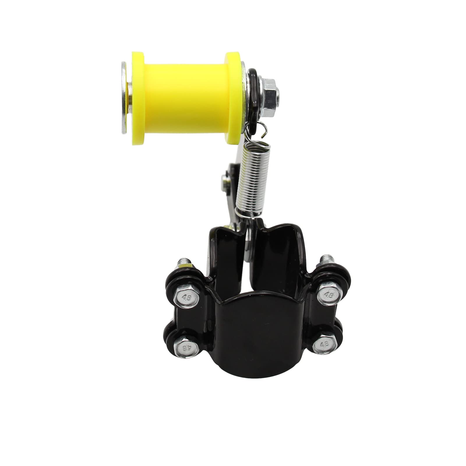 Universal ATV Mini Bike Dirt Bike Go Kart Chain Tensioner Guide Assembly - Yellow | Perfect for Off-Road, Trail Riding & DIY Vehicle Maintenance