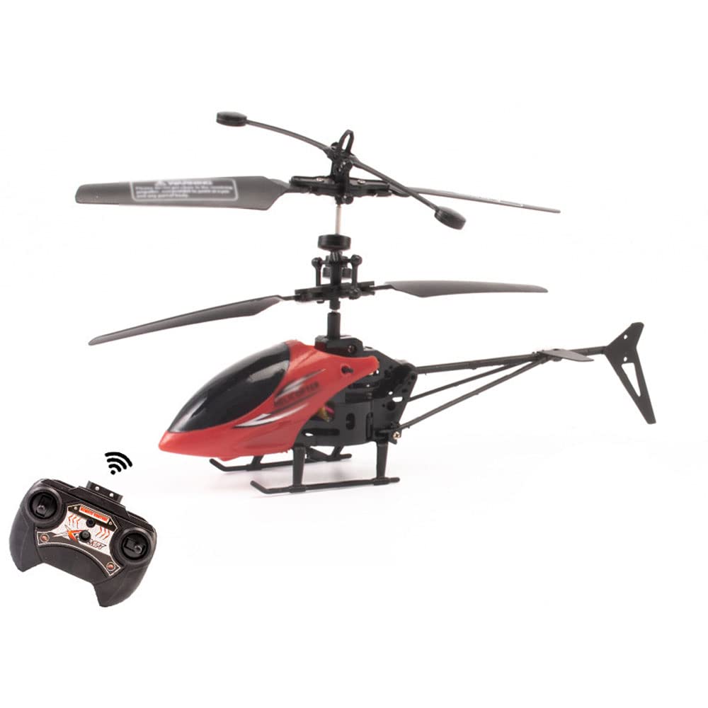 KUEYANB 2 Channel RC Airplane for Kids - Rechargeable Remote Control Helicopter Toy with Drop-Resistant Design, Easy to Fly Indoor & Outdoor - Perfect Gift for Boys & Girls | Birthday, Christmas, Outdoor Play, STEM Learning