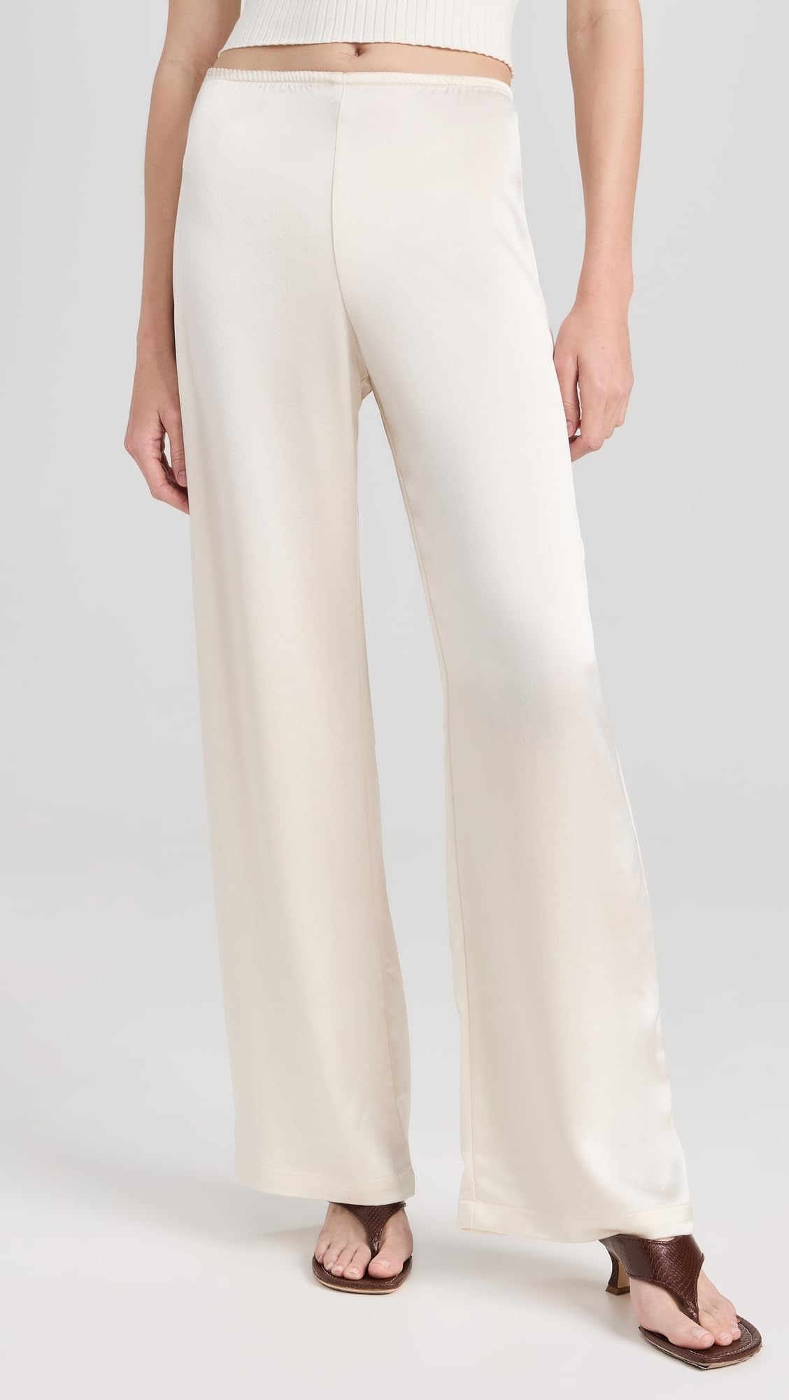 Women's Barb Wide Leg Pants - Comfortable High Waisted Loose Fit Trousers for Casual Wear, Office & Travel | Plus Size Options Available