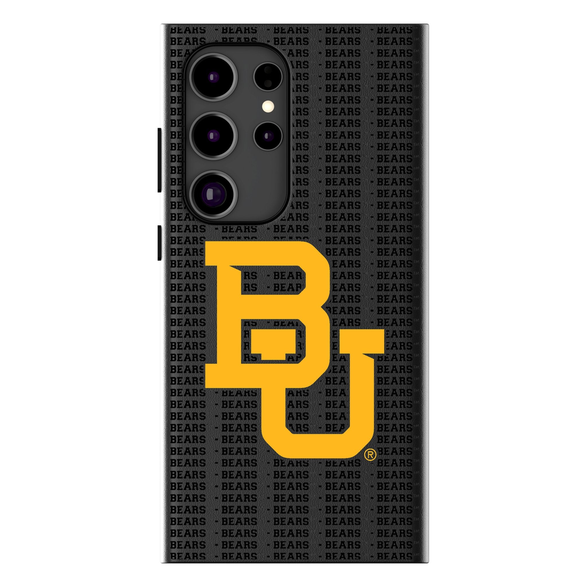 Baylor University Bears Text Backdrop MagSafe Compatible Phone Case for Samsung Galaxy - Perfect for Game Day, School Spirit & Everyday Protection