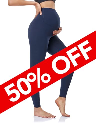 Yoga Pants: Navy Blue