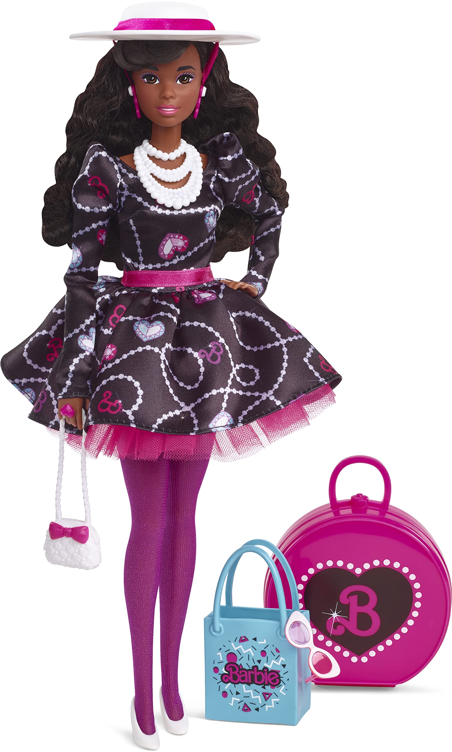 Vintage Barbie Rewind Doll with Fashion Accessories - 90s Nostalgia Collectible Toy for Kids & Adults - Perfect for Playtime, Display, and Gift Giving