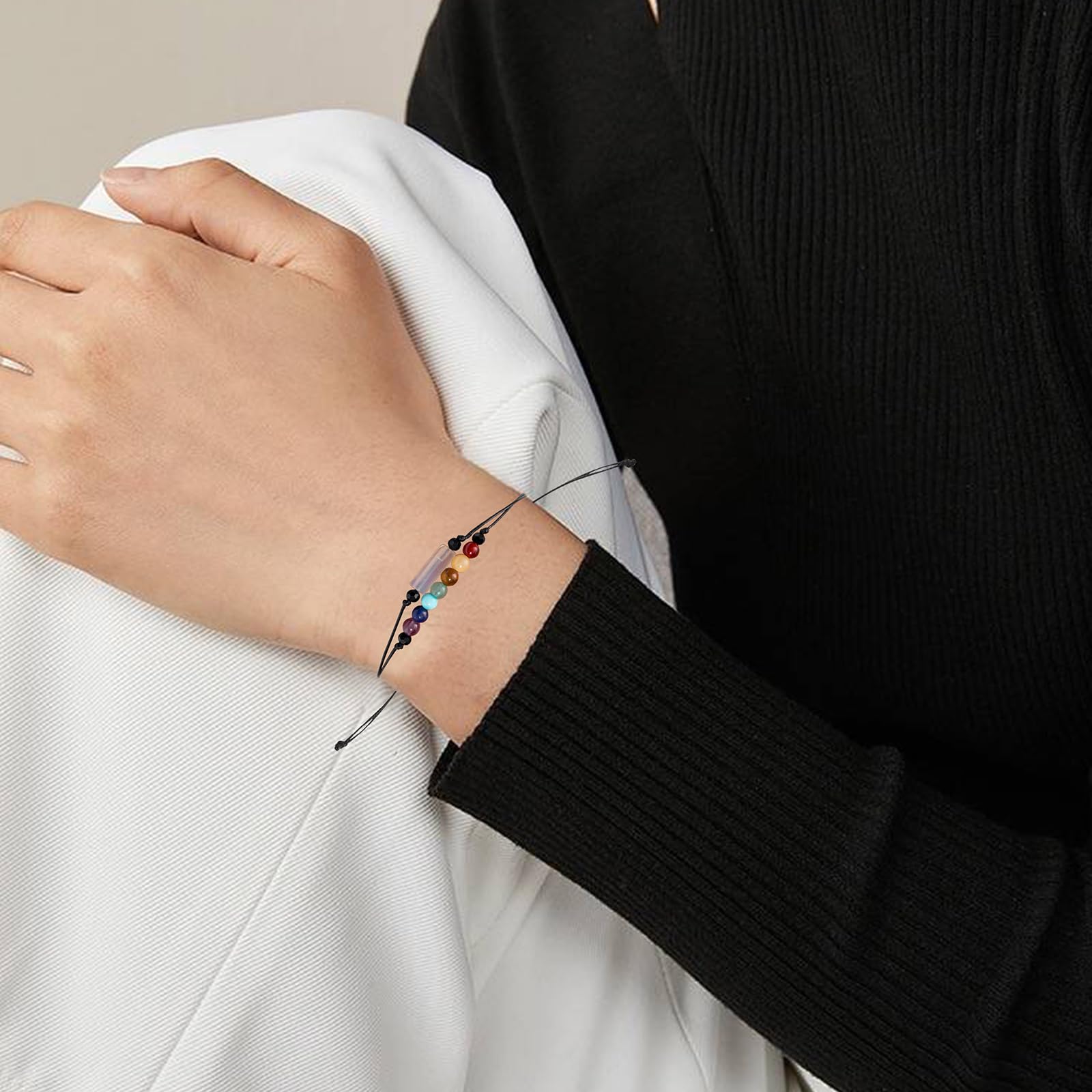 Black Obsidian Protection Bracelet for Women - Energy & Empath Healing, Anxiety & Stress Relief, Luck & Wish Bracelet - Reiki Gift for Spiritual Wellness & Daily Wear
