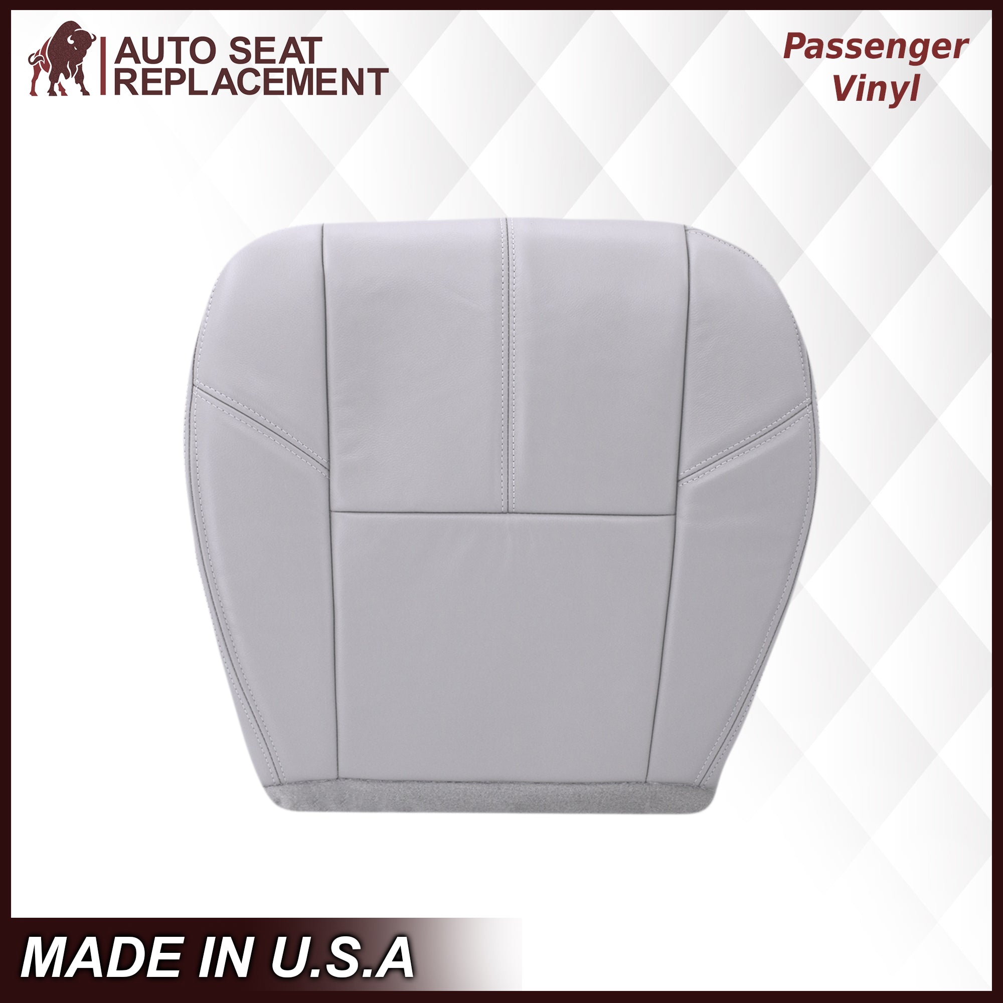 2007-2014 Chevy Tahoe Suburban Custom Fit Seat Covers - Premium Gray Car Seat Protectors for SUV & Truck | Perfect for Road Trips, Camping & Daily Commute