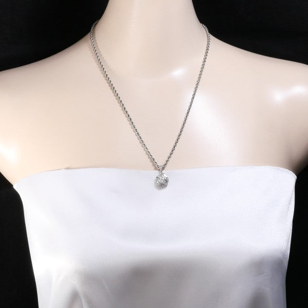 18K White Gold Diamond Necklace for Women - Elegant & Luxurious Jewelry Gift for Anniversary, Wedding, or Special Occasions