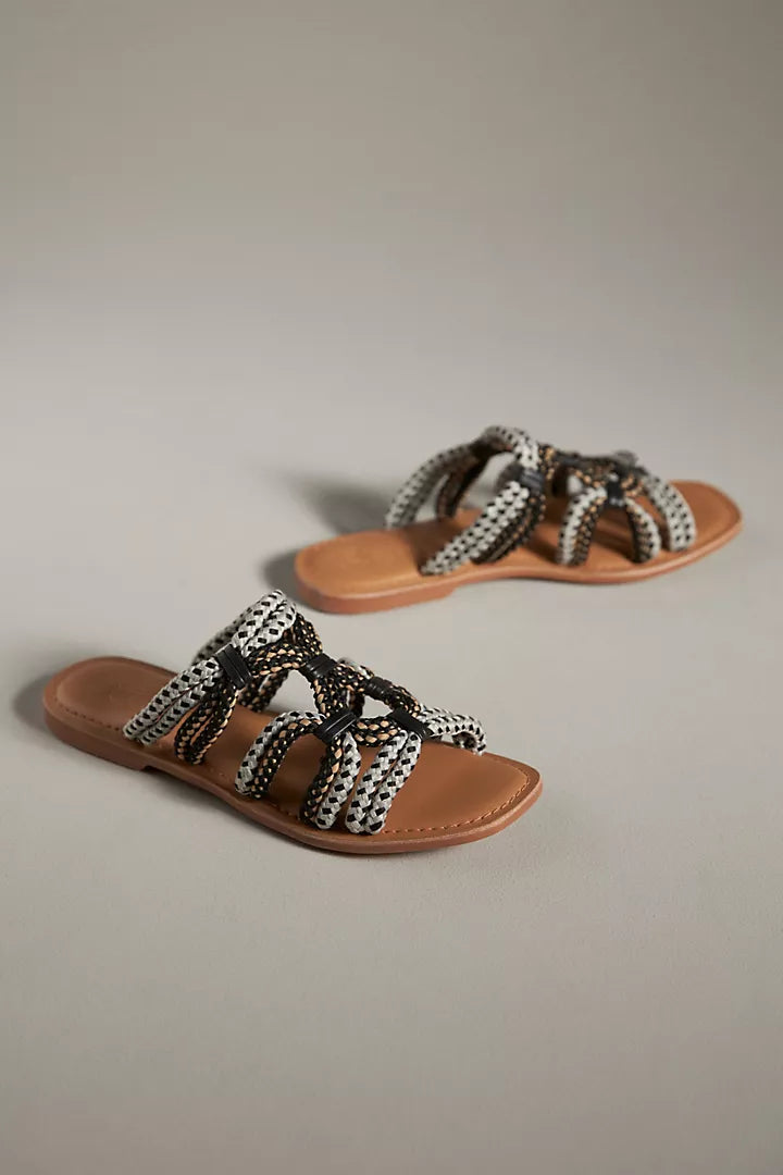 BC Footwear Read My Mind Black Sandals - Comfortable & Stylish Women's Shoes for Casual Wear, Beach, and Summer Outfits