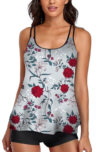 Red and White Flowers New