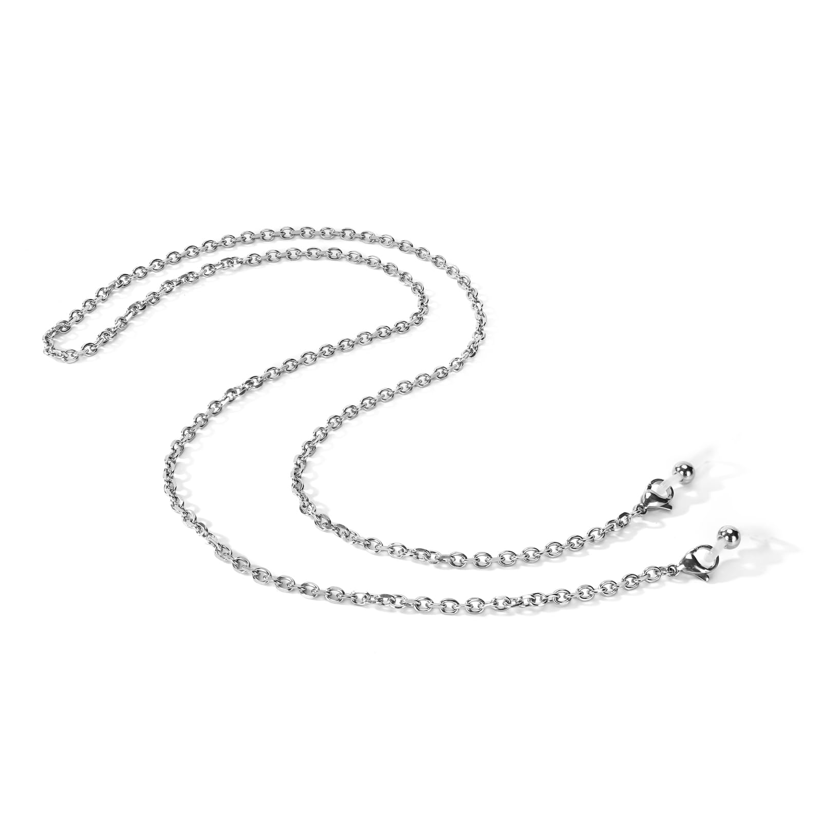 Eyeglass Necklace Holder for Women & Men - Reading & Sunglasses Chain for Everyday Use