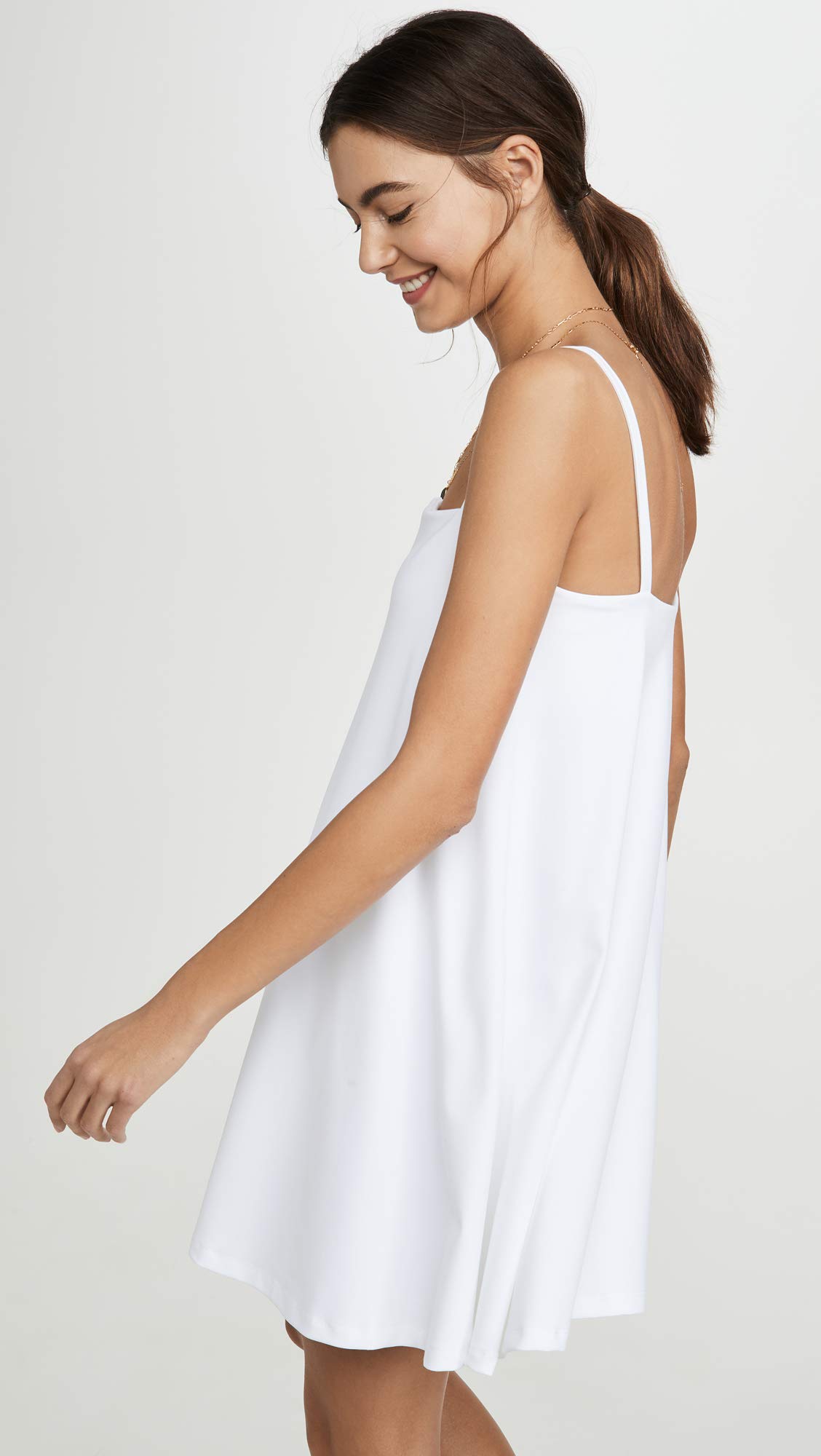 Susana Monaco Women's Flared V-Wire Tank Dress - Elegant Summer Casual Dress for Beach, Party & Date Night