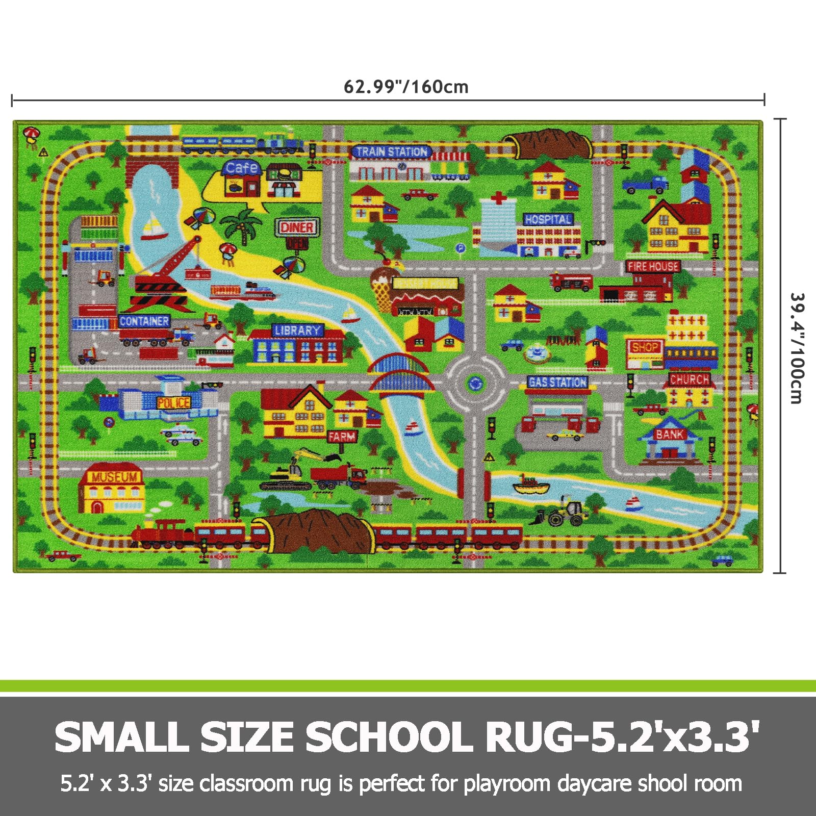 Kids Play Rug - 3'3