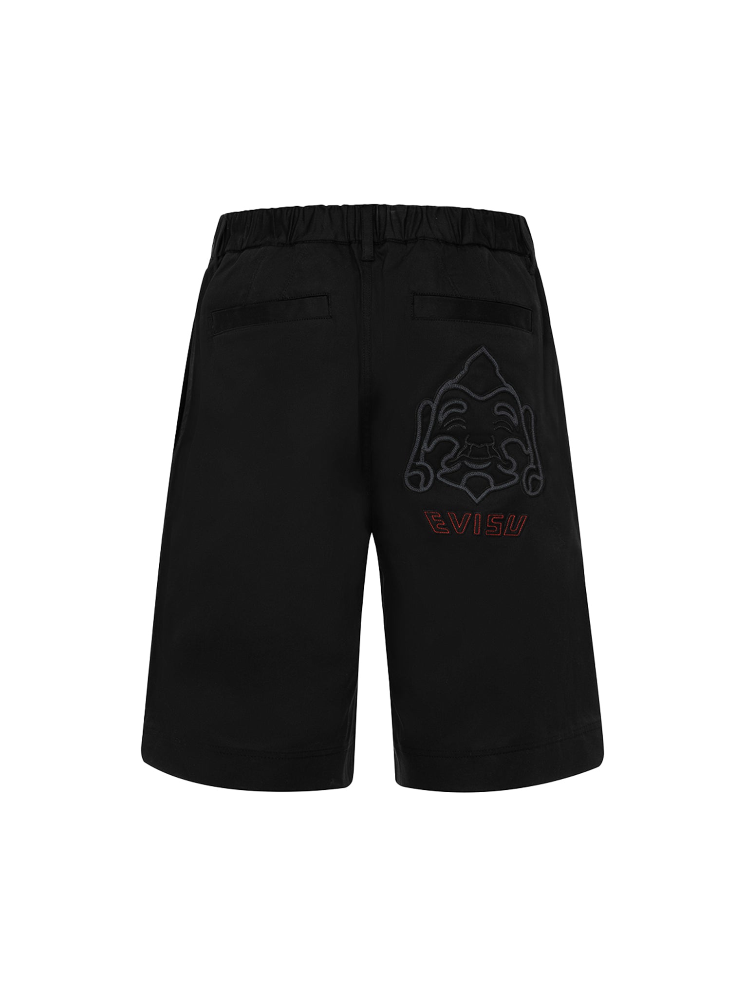 Seagull Embroidery Patchwork Relaxed Fit Casual Shorts for Men - Perfect for Beach Outings, Summer Vacations and Lounge Wear