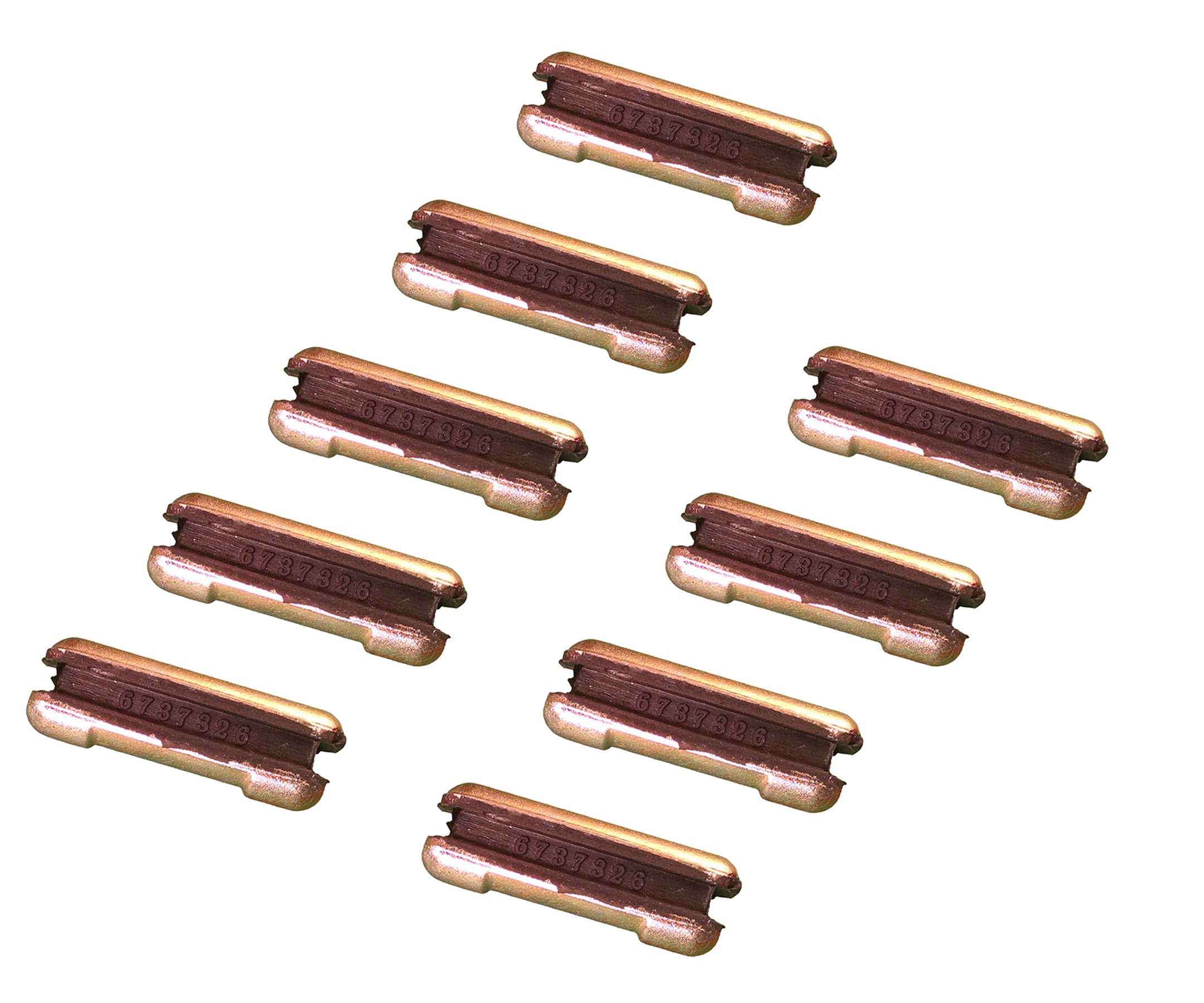 Bucket Teeth Flex Pins for Bobcat Mini Excavators & Skid Steers - Compatible with 6737326 (9-Pack) - Durable Replacement Parts for Construction & Digging Projects