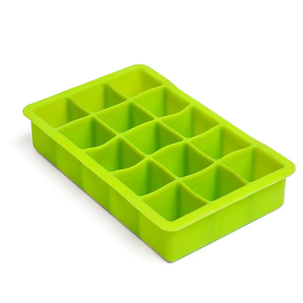 Premium Silicone Ice Cube Tray for Cocktails - Flexible, Durable & Easy Release - Perfect for Whiskey, Bourbon, Cocktails & Home Bars (Set of 2)