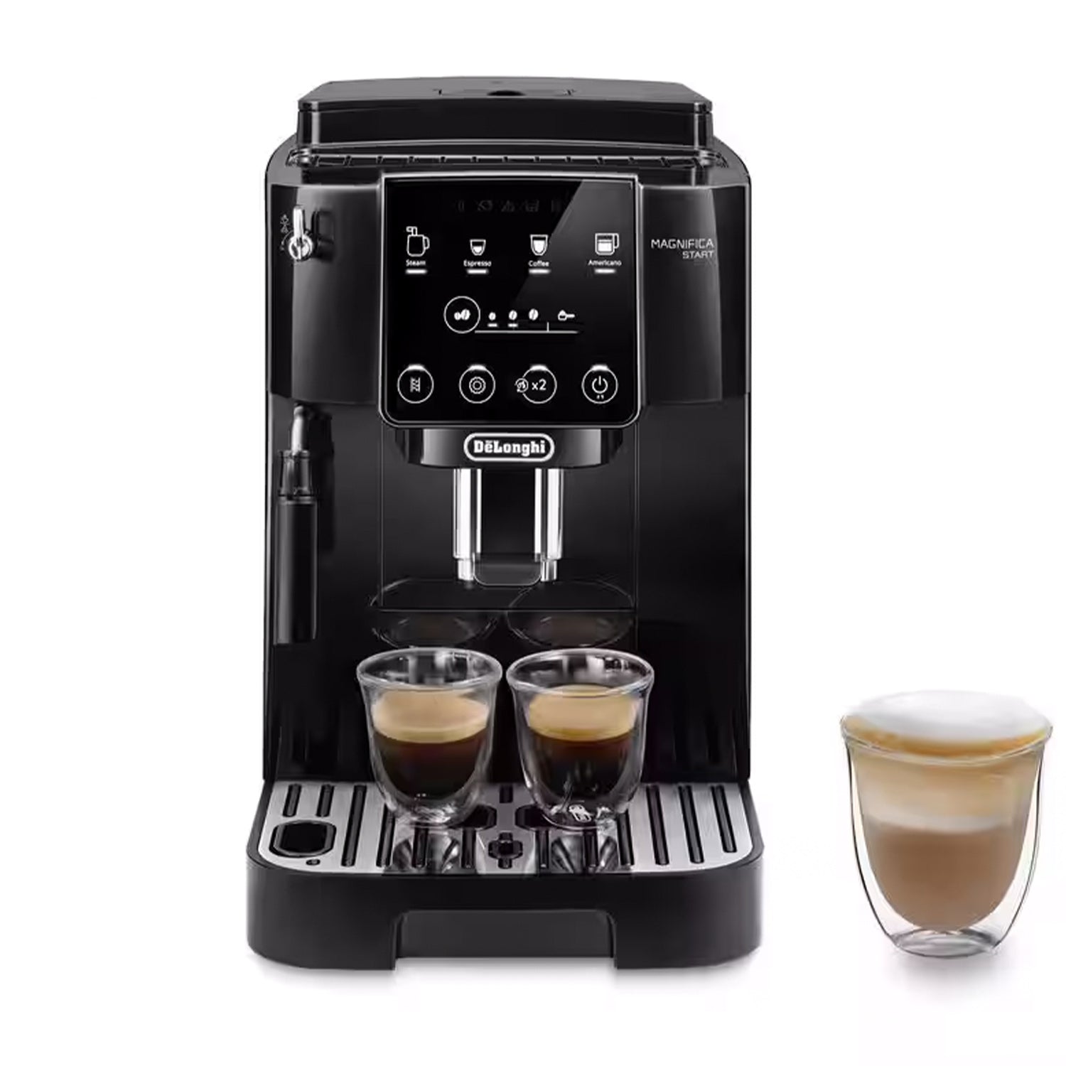 De'Longhi Magnifica Start Automatic Espresso Machine with 15-Bar Pump, Black (ECAM22022B) - Perfect for Home Baristas & Coffee Lovers