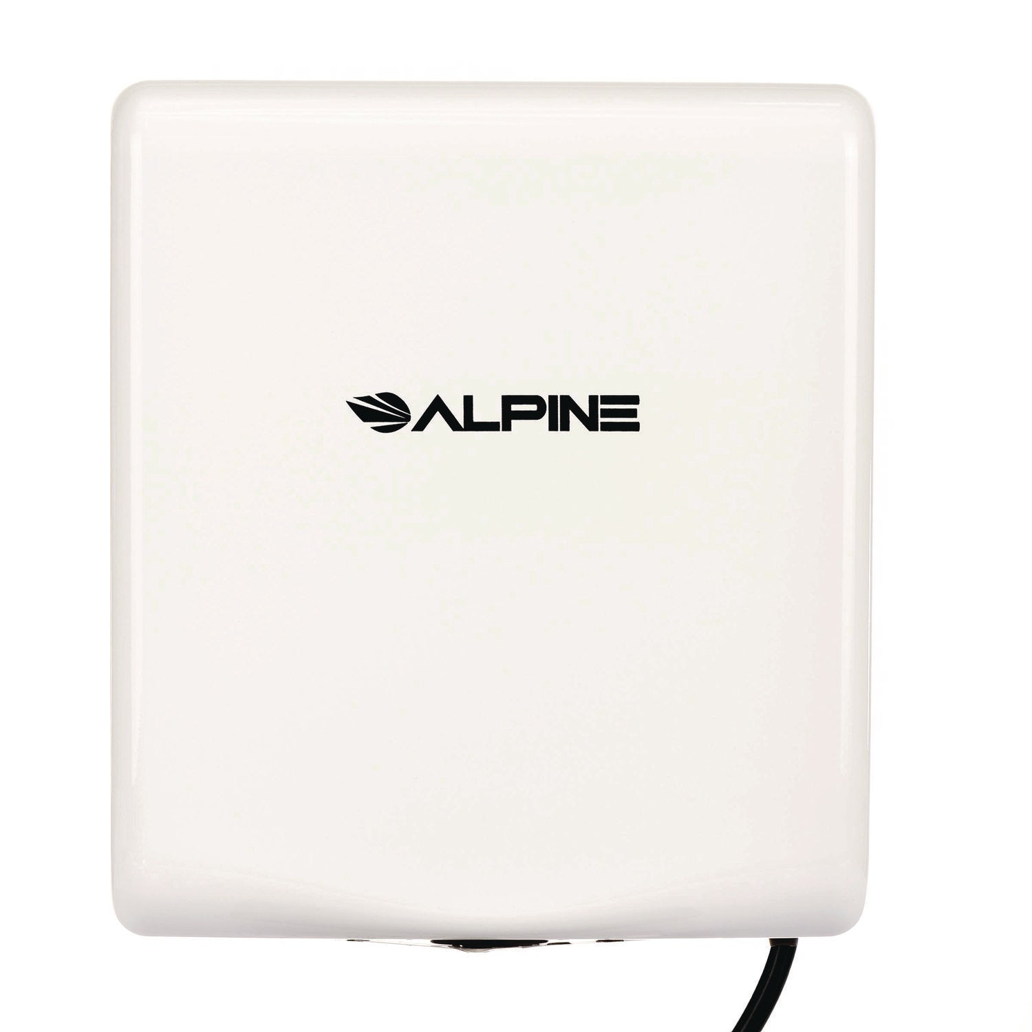 Alpine Industries Willow Commercial 120V Automatic Hand Dryer - Stainless Steel White - High-Speed Energy Efficient for Restaurants, Hotels & Public Restrooms (3.93