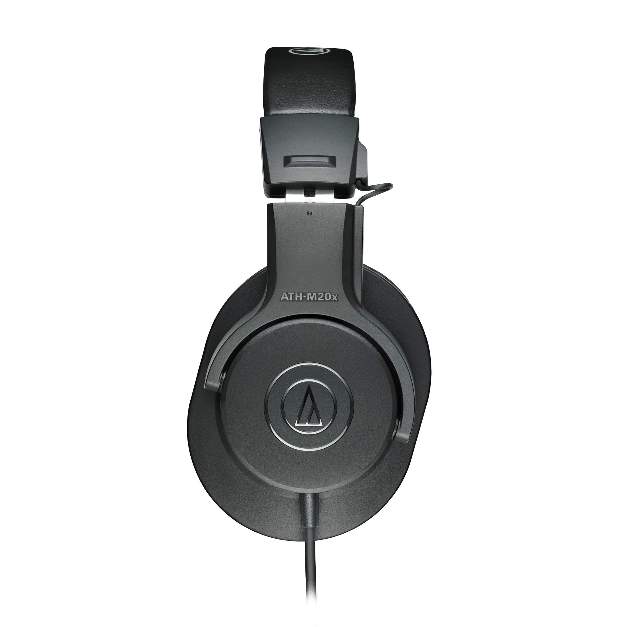 Zoom PodTrak P4 Portable Podcast Recorder & Audio-Technica ATH-M20X Professional Studio Headphones Bundle - Perfect for Podcasting, Voice Recording & Home Studio Setup