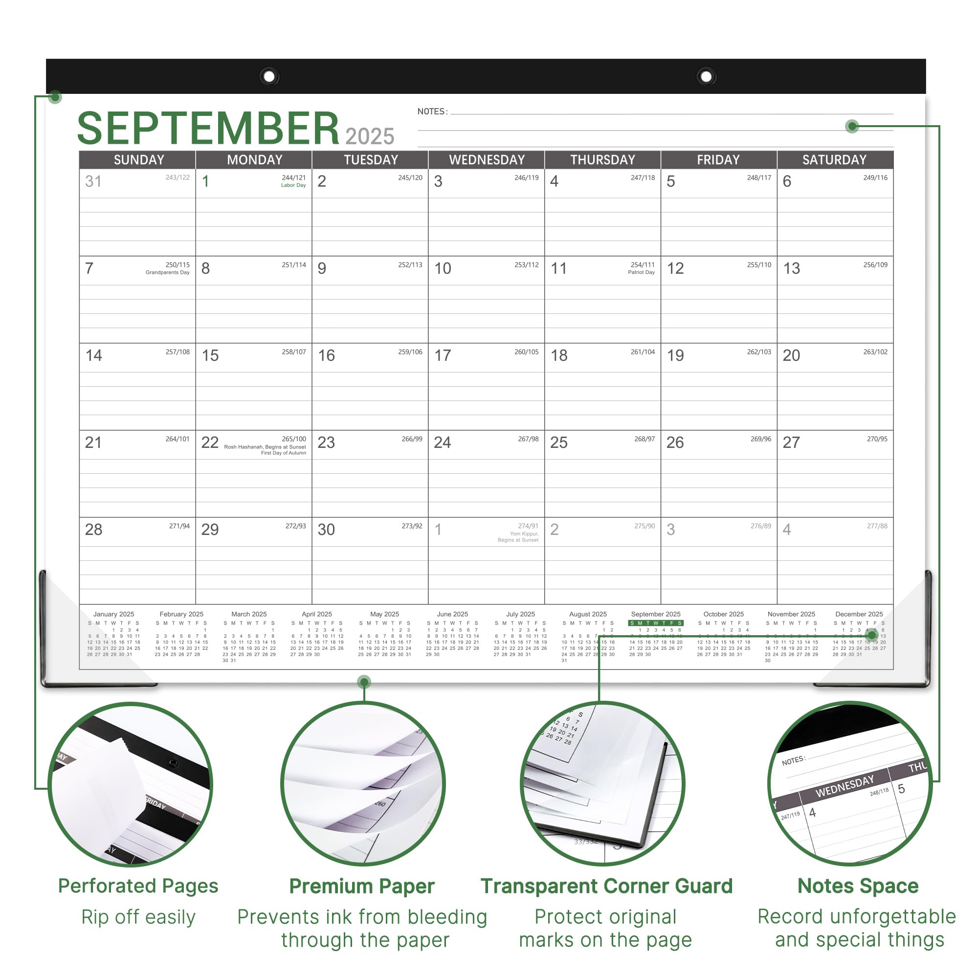 2025-2026 Large Desk Calendar 17